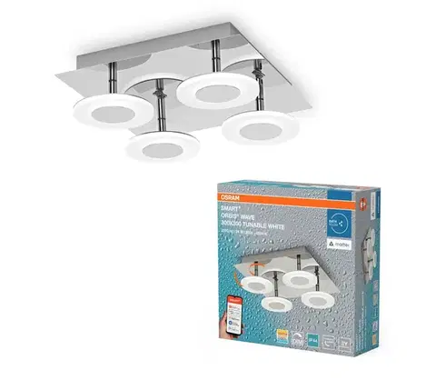 Svietidlá Osram - LED stmievateľné kúpeľňové stropné svietidlo SMART+ WAVE LED/24W/230V IP44 Wi-Fi 4099854473227