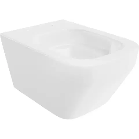Záchody MEXEN - Riva Závesná WC misa Rimless Tornado, biela lesk 3363XX00T