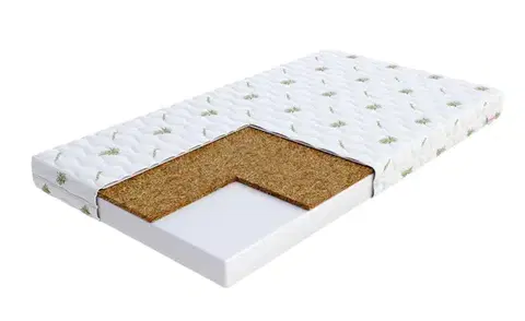 Matrace FDM Penový matrac BABY COCO Aloe | 60 x 120 cm