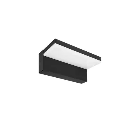 LED osvetlenie  LED vonkajšie nástenné svietidlo LED/9W/230V 4000K IP44 čierne HESTIO LED