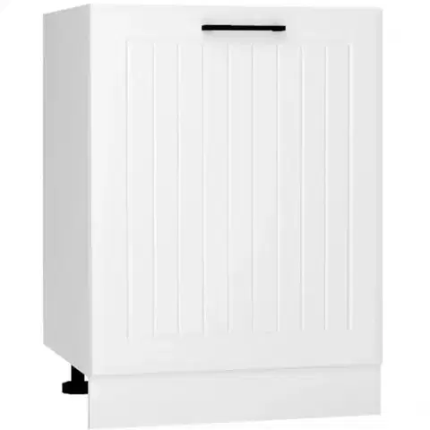 Kuchynské skrinky stojace Skrinka do kuchyne Irma D60pc Pl Biely hrášok Mat