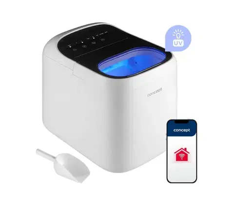 Predlžovacie káble Concept VL1520 - Výrobník ľadu 150W/230V Wi-Fi biela vl1520