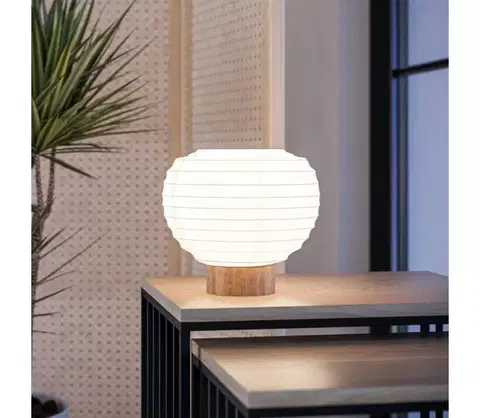 Lampy Eglo 44067 - Stolová lampa SUMMERHILL 1xE27/40W/230V biela/béžová 44067