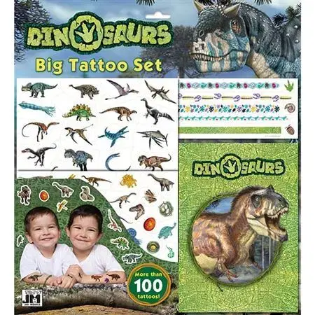 Pre deti a mládež - ostatné Veľký set s tetovaním Dinosaury