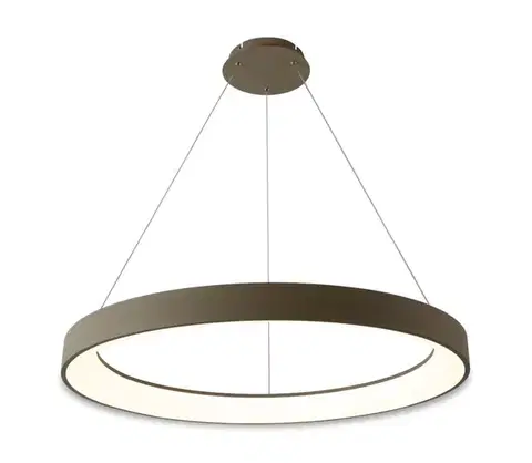 Svietidlá BRILAGI - LED stmievateľný luster na lankách FALCON II LED/108W/230V priemer 80 cm béžová + diaľkové ovládanie BRCD2668-800/BG