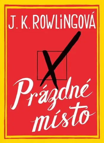 Romantická beletria Prázdné místo - Joanne K. Rowling