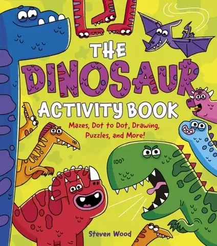 Nalepovačky, vystrihovačky, skladačky The Dinosaur Activity Book - Emily Stead