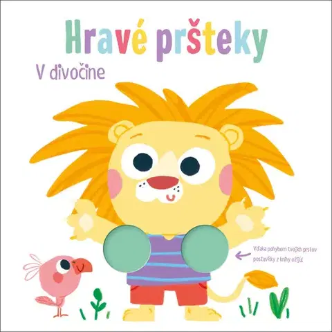 Leporelá, krabičky, puzzle knihy Hravé pršteky: V divočine