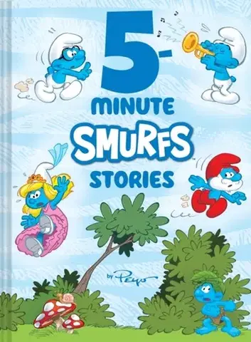 Leporelá, krabičky, puzzle knihy 5-Minute Smurfs Stories - Peyo