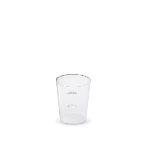 Poháre Kinekus Pohár jednorazový, kryštál 2cl/4cl, priemer 43mm, 50ks