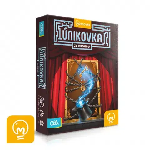 Karty a kartové hry Albi Albi hra Únikovka: Za oponou
