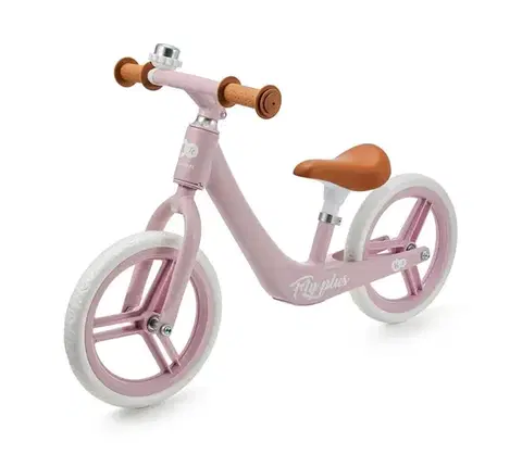 Odrážadlá KINDERKRAFT - Odrážadlo FLY PLUS Powder pink KRFLPL00PNK0000