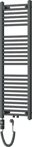 Radiátory do kúpeľne MEXEN/S - Mars radiátor + vykurovacia tyč 1200 x 400 mm, 600 W, antracit W110-1200-400-2600-66