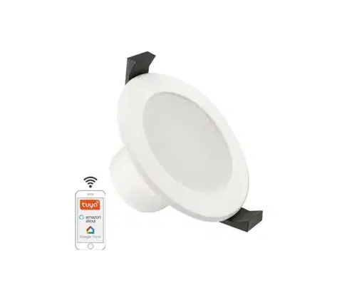 Svietidlá  LED Stmievateľné kúpeľňové svietidlo LED/7W/230V 3000K-6500K Wi-Fi Tuya IP44 LDL163