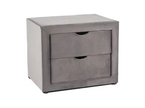 Nočné a toaletné stolíky Nočný stolík ET-002 VELVET Signal