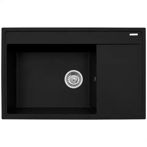 Granitové drezy Drez Camea 790x500x210 karbon