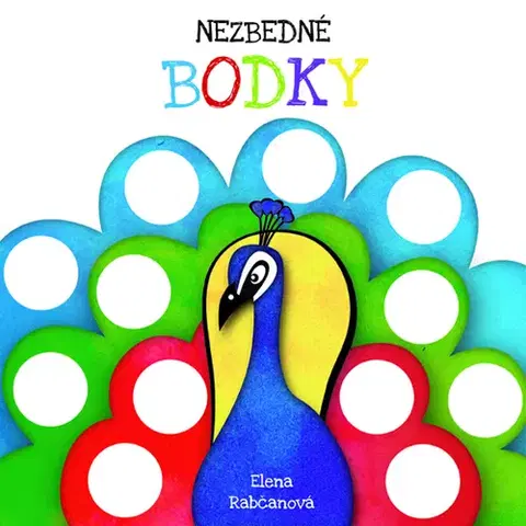 Leporelá, krabičky, puzzle knihy Nezbedné bodky - Elena Rabčanová