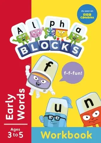 Príprava do školy, pracovné zošity Alphablocks Early Words (Red Level Workbook) - Alphablocks