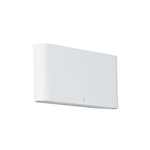 Vonkajšie nástenné svietidlá Nástenná lampa biela 17,5 cm vrátane LED IP65 - Batt