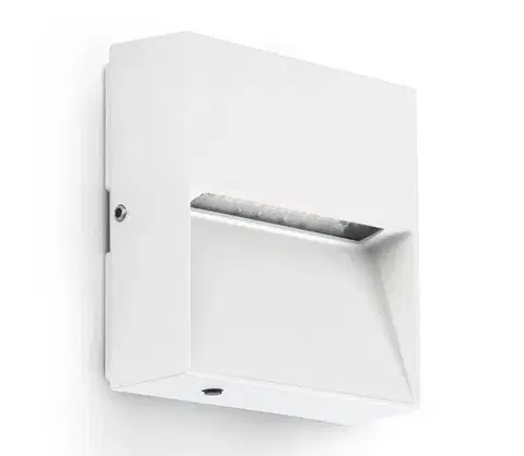 LED osvetlenie FARO Barcelona FARO 71964 - LED schodiskové svietidlo DUNE LED/3W/230V 2200/2700/3200/4000K IP65 biela 71964