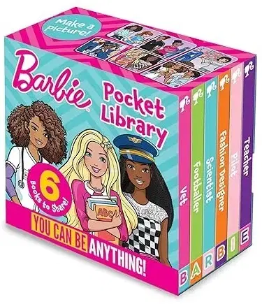 Pre dievčatá Barbie Pocket Library