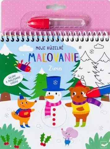 Pre deti a mládež - ostatné Zima - Moje kúzelné maľovanie