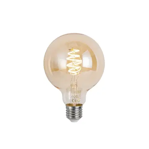 LED osvetlenie Inteligentná stmievateľná LED žiarovka E27 G95 4,9W 320 lm 2500K Zigbee