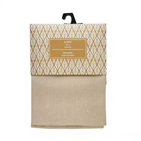 Bytový textil Obrus Acorn natural 140x240