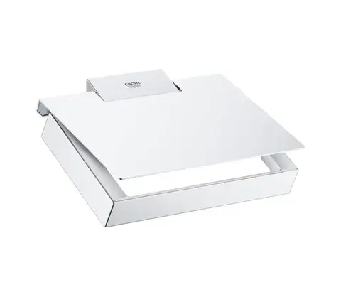 Svietidlá GROHE 40781000 - Držiak toaletného papiera SELECTION CUBE lesklý chróm 40781000