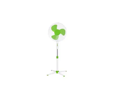 Ventilátory Eurolamp Stojanový látor 60W/230V pr. 40 cm biely/zelený 147-29020