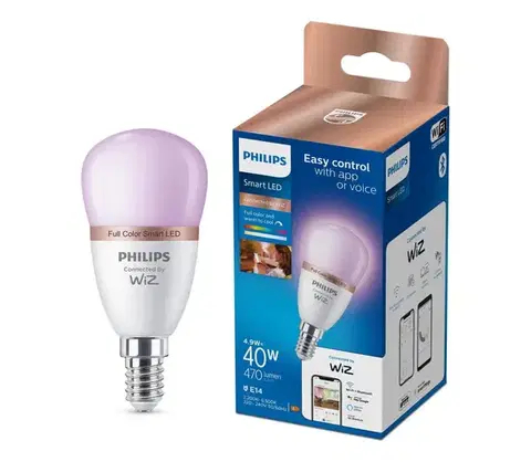 Žiarovky LED Stmievaná žiarovka Philips SMART P45 E14/4,9W/230V 2200-6500K 8719514437333