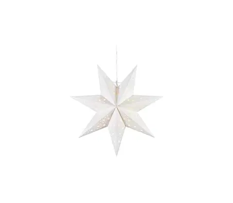Vianočné dekorácie Markslöjd 705897 - LED vianočná dekorácia BLANK LED/0,2W/3xAA priemer 45 cm biela 705897