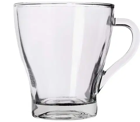 Hrnčeky, šálky, podšálky MAKRO - Hrnček sklo 260ml Hollywood
