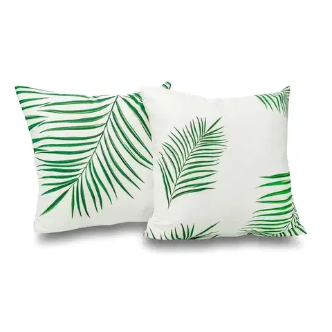 Obliečky Kvalitex Obliečka na vankúš Tropical biela, 50 x 50 cm