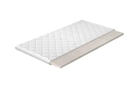 Matrace NABBI Linez 140 obojstranný penový matrac (topper) latex / látka