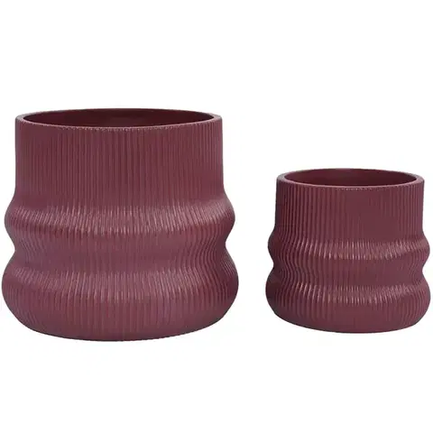 Záhrada Kvetináč lc5083-2s /15.5x15.5x13.5/bordová