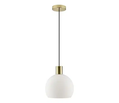 Svietidlá Brilliant - Závesné svietidlo na lanku CONY 1xE27/20W/230V pr. 25 cm mosadz 51380/18