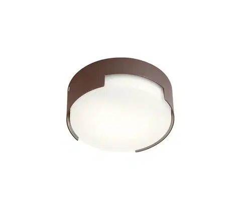 Záhradné lampy Redo 90004 - LED Vonkajšie stropné svietidlo SKOR LED/12W/230V IP54 hnedá 90004