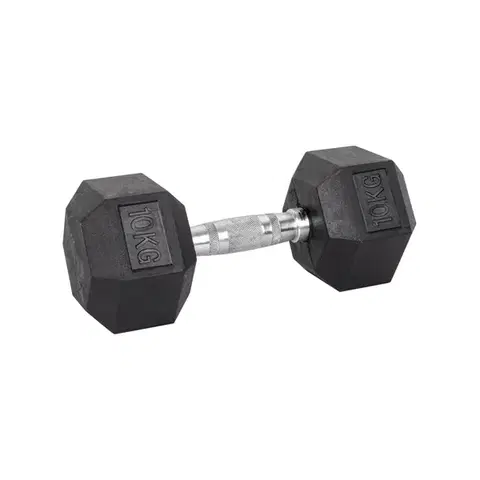 Činky Šesťhranná činka inSPORTline Hexsteel 10 kg