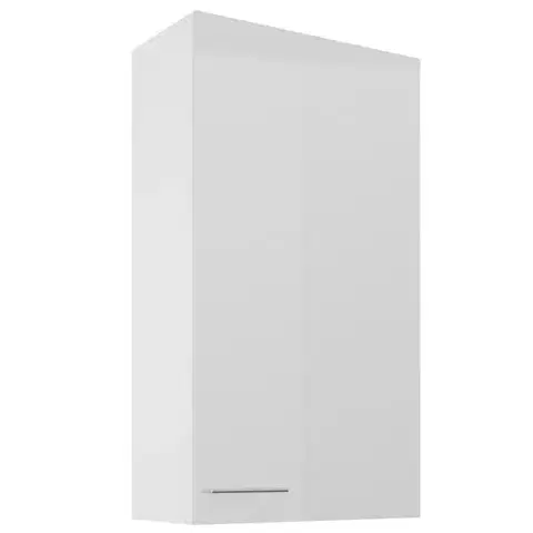 Kuchynské skrinky visiace Skrinka do kuchyne Lara biely 60G-108 1F
