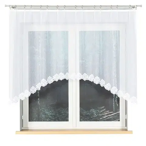 Záclony do obývačky Žakárová záclona ŻAKLINA 250x130