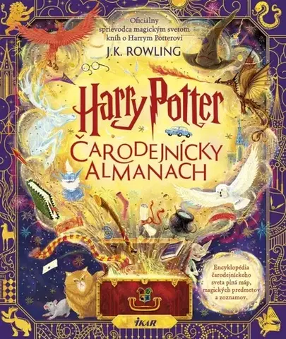 Fantasy, upíri Harry Potter: Čarodejnícky almanach - Joanne K. Rowling,Oľga Kraľovičová
