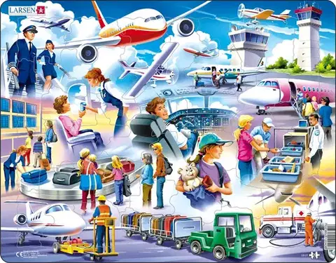 LARSEN puzzle Larsen Puzzle Puzzle Letisko Larsen US27-ZZ