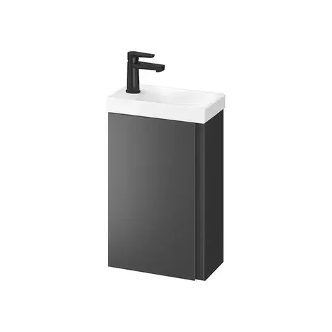 Kúpeľňový nábytok CERSANIT - SET B812 MODUO 40 ANTRACIT DSM (skrinka + umývadlo) S801-467-DSM