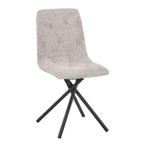 Čalúnené stoličky Stolička Luna Cappuccino Raven 30