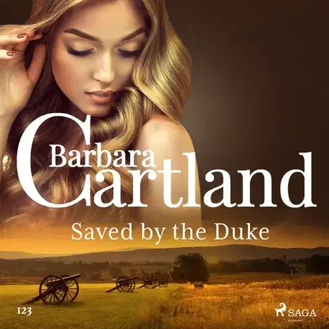 Romantická beletria Saga Egmont Saved by the Duke (Barbara Cartland's Pink Collection 123) (EN)