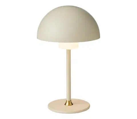 Lampy Halo Design 747597 - LED stmievateľná nabíjateľná lampa MOON LIGHT LED/2,7W/2600 mAh krémová 747597