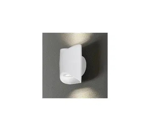 Záhradné lampy Eglo 95075 - Vonkajšie nástenné svietidlo ABRANTES 2xLED/6W/230V 95075