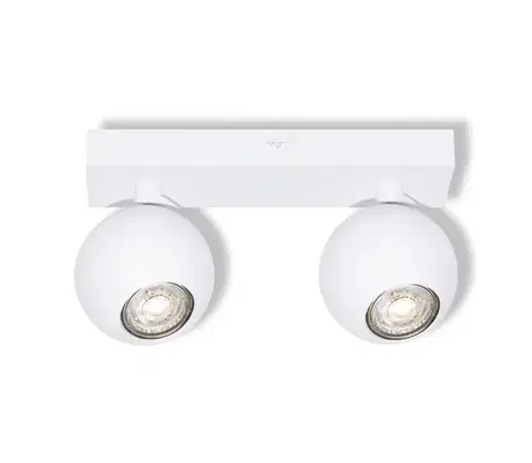 Svietidlá Osram - Bodové svietidlo SPOT SPHERAL 2xGU10/6W/230V biele 4099854588587