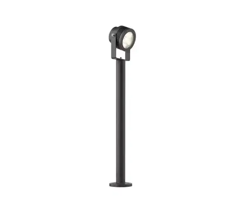 Záhradné lampy Redo 9438 - LED vonkajšie svietidlo FARO 6xLED/1W/230V 4100K 65,8 cm IP54 antracit 9438